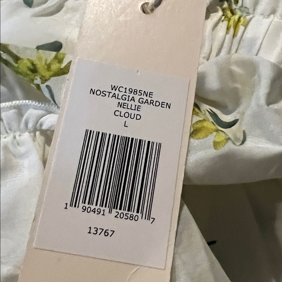 Eberjey Nostalgia Garden Nellie Floral Print Mini Skirt Size Large New - Picture 10 of 10